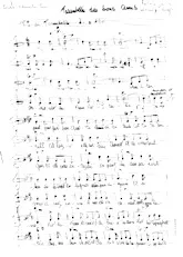 download the accordion score Tarentelle des bons amis (Manuscrite) in PDF format