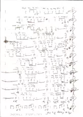 télécharger la partition d'accordéon Un simple tango (Manuscrite) au format PDF