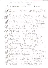 descargar la partitura para acordeón C'est un sacré madison (Manuscrite) en formato PDF