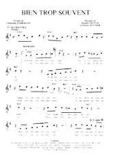 descargar la partitura para acordeón Bien trop souvent (Cha Cha) en formato PDF