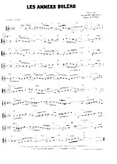 download the accordion score Les années Boléro in PDF format