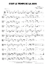 download the accordion score C'est le temps de la java in PDF format