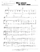 descargar la partitura para acordeón Mon amant de Saint Jean (Chant : Edith Piaf) (Valse) en formato PDF