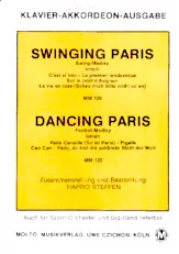 télécharger la partition d'accordéon Swinging Paris (Swing Pot Pourri) + Dancing Paris (Fox Trot Pot Pourri) au format PDF