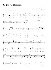 descargar la partitura para acordeón We are the Champions (Chant : Queen) (Slow Rock) en formato PDF