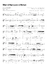télécharger la partition d'accordéon When a man loves a woman (Chant : Michael Bolton) (Slow Rock) au format PDF