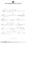 télécharger la partition d'accordéon When my sugar walks down the shant : Ella Fitzgerald) (Jazz Swing) au format PDF