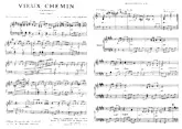 scarica la spartito per fisarmonica Vieux chemin (Caminito) (Tango Chanson) in formato PDF