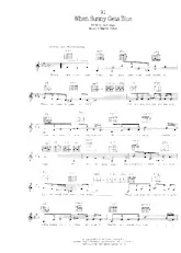 download the accordion score When Sunny gets blue (Chant : Johnny Mathis) (Slow) in PDF format