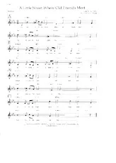 descargar la partitura para acordeón A little street where old friends meet (Chant : Nat King Cole) (Valse Lente) en formato PDF