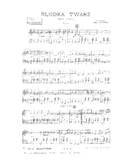 download the accordion score Slodka Twarz (Doux visage) (Valse) in PDF format