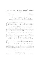 scarica la spartito per fisarmonica Un bal champêtre (Valse) in formato PDF