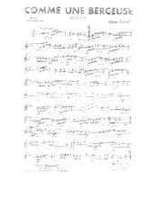 scarica la spartito per fisarmonica Comme une berceuse (Slow Fox) in formato PDF