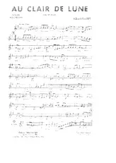 descargar la partitura para acordeón Au clair de lune (Slow Fox) en formato PDF