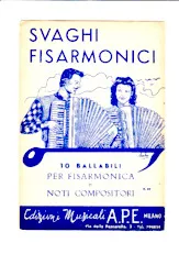 télécharger la partition d'accordéon Svaghi Fisarmonici : 10 Ballabili per Fisarmonica di Noti Compositori au format PDF