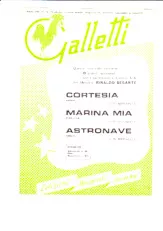 télécharger la partition d'accordéon 3 grandi successi per Fisarmonica e Clarino Sib del Maestro Rinaldo Besante (Cortesia + Maria Mia + Astronave) au format PDF