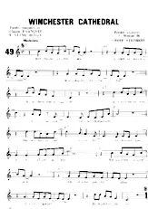 scarica la spartito per fisarmonica Winchester Cathedral (Slow Fox) in formato PDF