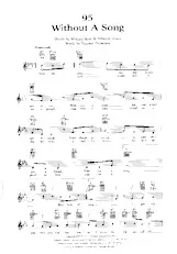 télécharger la partition d'accordéon Without a song (Chant: Frank Sinatra) (Slow Fox) au format PDF