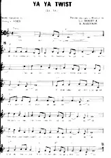 descargar la partitura para acordeón Ya Ya Twist (Ya Ya) en formato PDF