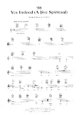 télécharger la partition d'accordéon Yes indeed (A jive spiritual) (Chant : Frank Sinatra) (Jive) au format PDF