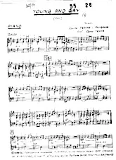 télécharger la partition d'accordéon Young and Gay (Fox pour Piano) au format PDF