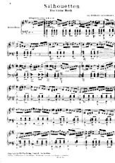 télécharger la partition d'accordéon Silhouetten (Eine kleine Musik) (Accordéon) au format PDF