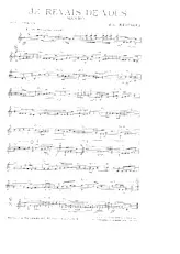 descargar la partitura para acordeón Je rêvais de vous (Mambo) en formato PDF