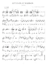 descargar la partitura para acordeón Let us play Madison en formato PDF