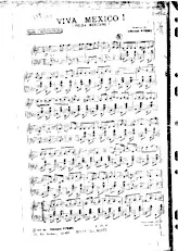 scarica la spartito per fisarmonica Viva Mexico (Polka Mexicaine) in formato PDF