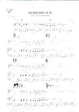 descargar la partitura para acordeón Hemelsblauw (La luna de Asuncion) en formato PDF
