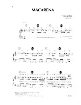 télécharger la partition d'accordéon Macarena (Chant : Los del Rio) (Latin Pop) au format PDF