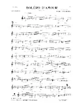 download the accordion score Boléro d'amour in PDF format