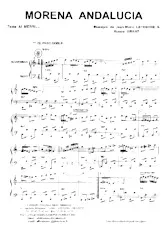 descargar la partitura para acordeón Morena Andalucia (Paso Doble) en formato PDF