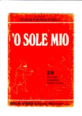 descargar la partitura para acordeón Album Cantanapoli : 'O Sole Mio : 28 Celebri Canzoni Napoletane en formato PDF