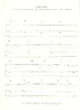 descargar la partitura para acordeón Dehors (Slow Rock) en formato PDF