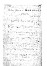 télécharger la partition d'accordéon Hello Sammy Hello Tommy (Marche) au format PDF