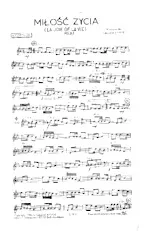 télécharger la partition d'accordéon Milosc Zycia (La joie de la vie) (Polka) au format PDF