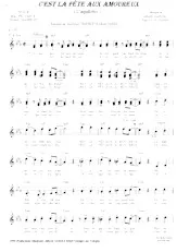 scarica la spartito per fisarmonica C'est la fête aux amoureux (L'Aquilotto) (Fox) in formato PDF