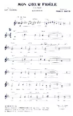 télécharger la partition d'accordéon Mon cœur fidèle (Fox Trot) au format PDF
