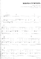 download the accordion score Allons z'enfants (Marche) in PDF format