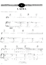 download the accordion score Laura (Chant : Johnny Hallyday) (Pop Rock) in PDF format