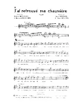 download the accordion score J'ai retrouvé ma chaumière (Valse chantée) in PDF format