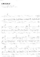 scarica la spartito per fisarmonica Chantez (Interprètes : Les Garçons De La Rue) in formato PDF