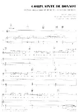 descargar la partitura para acordeón Complainte de Bonnot (Extrait de la Comédie Musicale : La bande à Bonnot) (Interprète : Judith Magre) en formato PDF