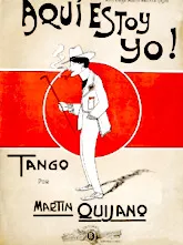 download the accordion score Aqui Estoy Yo (Tango Criollo) (Piano) in PDF format