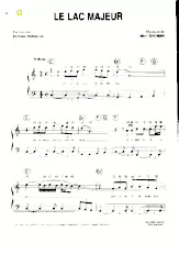 télécharger la partition d'accordéon Le Lac Majeur (Ballade Pop) au format PDF