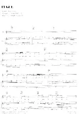 télécharger la partition d'accordéon Fugue (Interprète : Serge Reggiani) au format PDF
