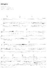 descargar la partitura para acordeón Fugue (Interprète : Serge Reggiani) en formato PDF