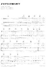 télécharger la partition d'accordéon J'ai pas d' regret (Interprète : Serge Reggiani) (Valse) au format PDF