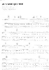 scarica la spartito per fisarmonica Je n'aime que moi (Interprète : Arlette Téphany) (Tango) in formato PDF